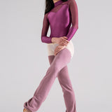 Leg Warmers - Purple Thistle