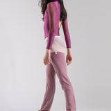 Leg Warmers - Purple Thistle