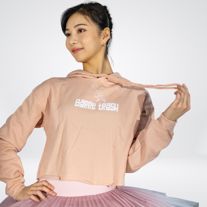 Barre Trash Crop Hoodie