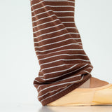 Leg Warmers - Chocolate Striped (NEW)