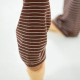 Leg Warmers - Chocolate Striped (NEW)