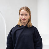 The Oversized Hoodie - Black on Black