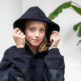 The Oversized Hoodie - Black on Black