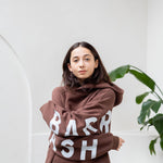 The Oversized Hoodie in Chocolate Brown