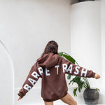 The Oversized Hoodie in Chocolate Brown