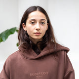 The Oversized Hoodie in Chocolate Brown