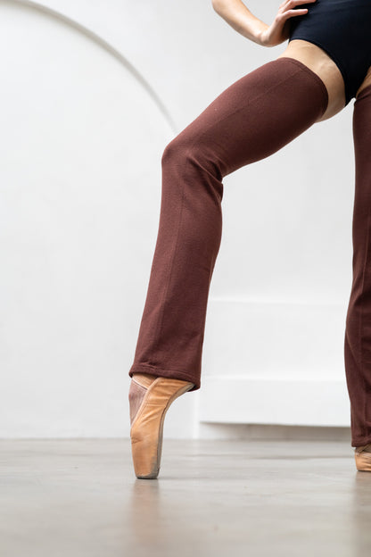 Leg Warmers - Chocolate Brown