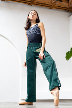 Tracksuit Pants - Vintage Green by Barre Trash