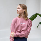 Barre Trash Crop Sweatshirt