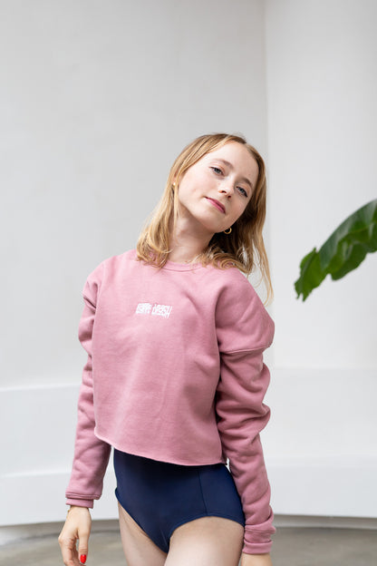 Barre Trash Crop Sweatshirt