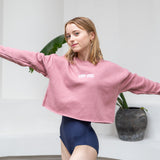 Barre Trash Crop Sweatshirt