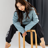 The Oversized Hoodie - Powder Blue