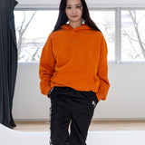 Sunset Orange Oversized Hoodie