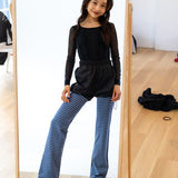 Leg Warmers - Striped Navy (NEW)