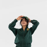 Tracksuit Jacket - Vintage Green