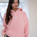 The Oversized Hoodie - Ballerina Pink