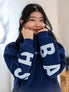 The Oversized Hoodie - Mariner Navy