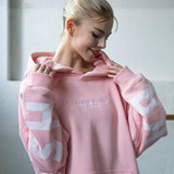 The Oversized Hoodie - Ballerina Pink