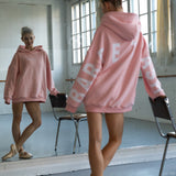 The Oversized Hoodie - Ballerina Pink