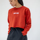 Barre Trash Crop Sweatshirt