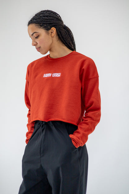 (NEW) Barre Trash Crop Sweatshirt