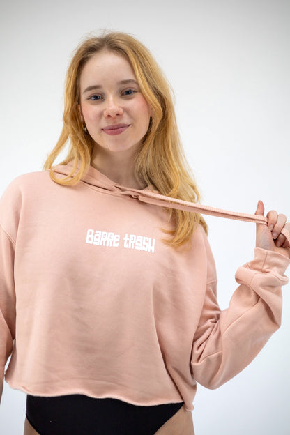 Barre Trash Crop Hoodie