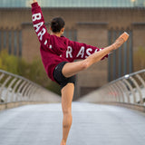 The Oversized Hoodie in Burgundy