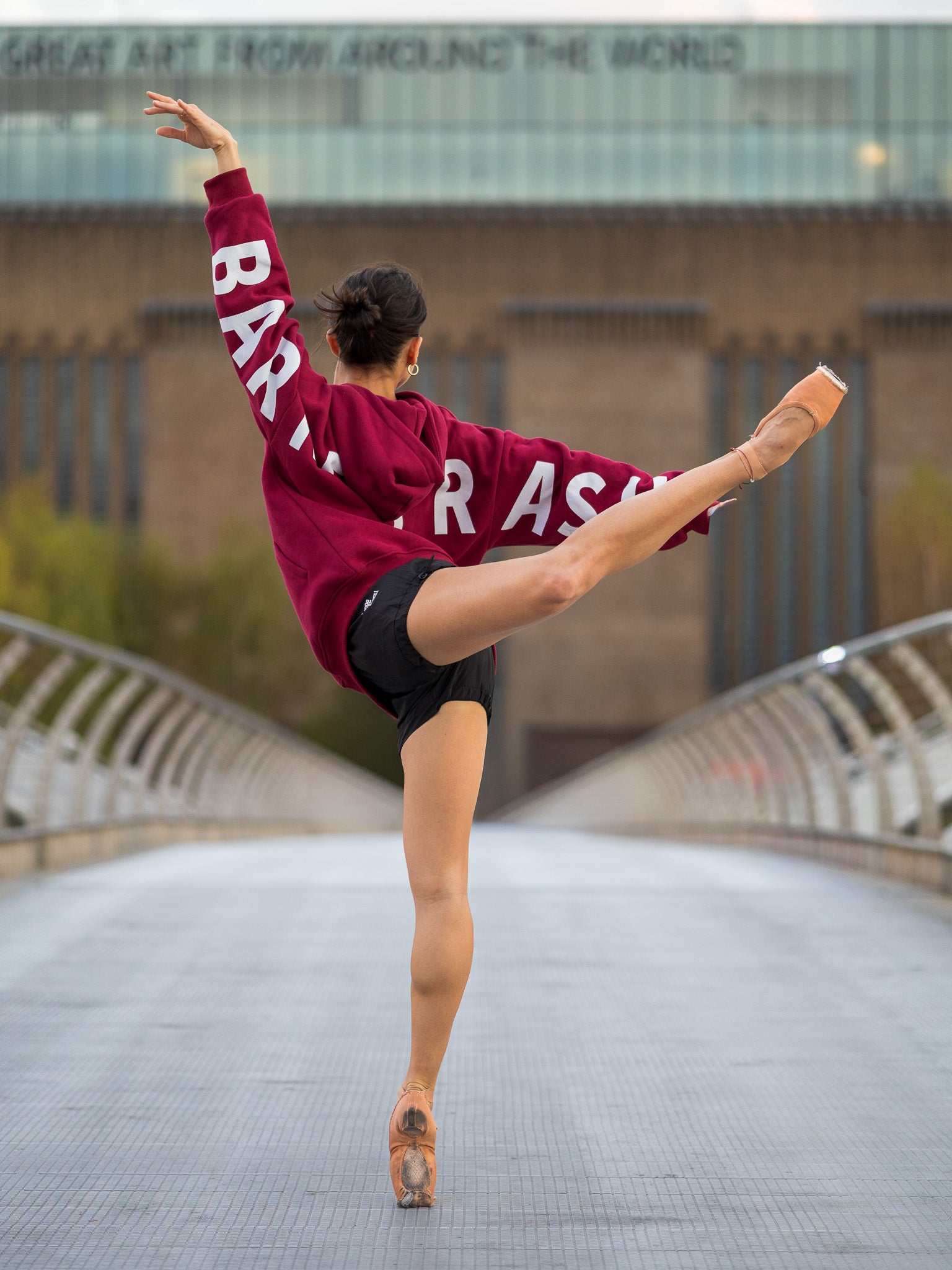 The Oversized Hoodie in Burgundy