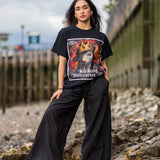 'Lil Ratty Tee in black, shot in London