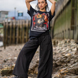'Lil Ratty Tee in black, shot in London