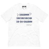 Grand Pas de Deux Tee, white, flat lay