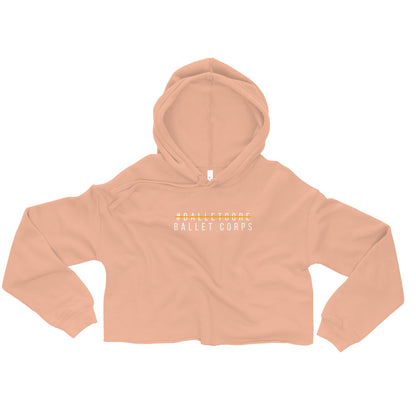 #BalletCore Crop Hoodie